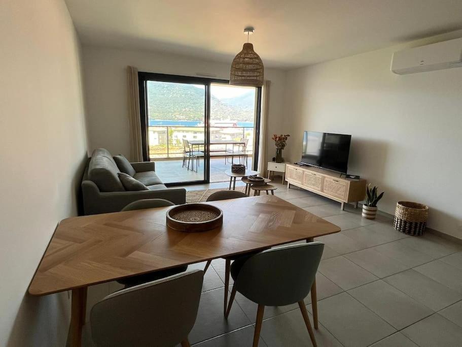 Apartament Appart Tout Equipe Et Vue Sur La Mer Propriano  Zewnętrze zdjęcie